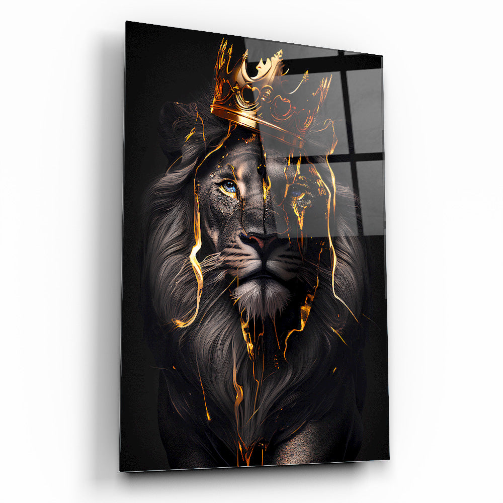Aslan Cam Tablo