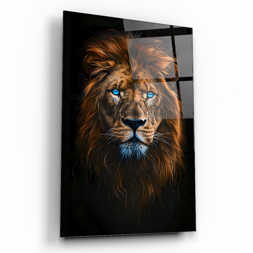 Aslan Cam Tablo