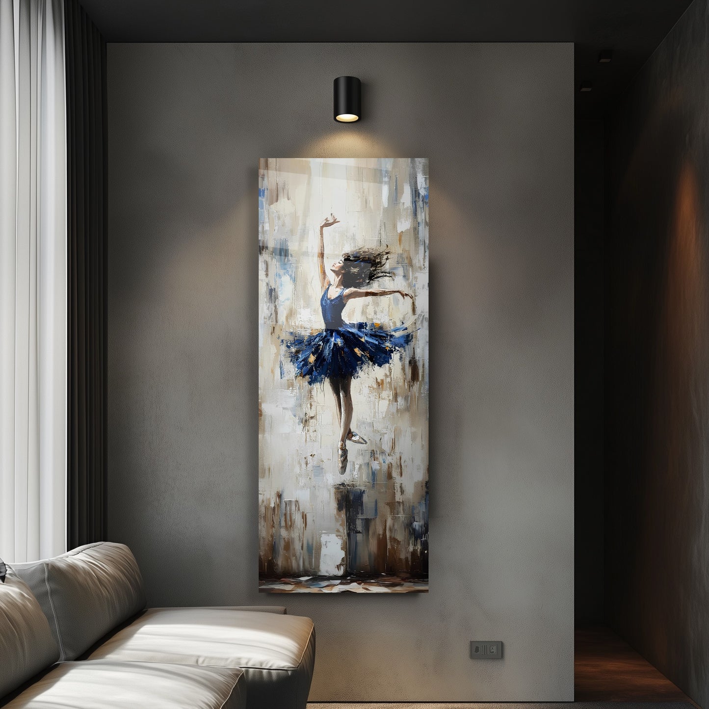 Balerin Panoramik Cam Tablo