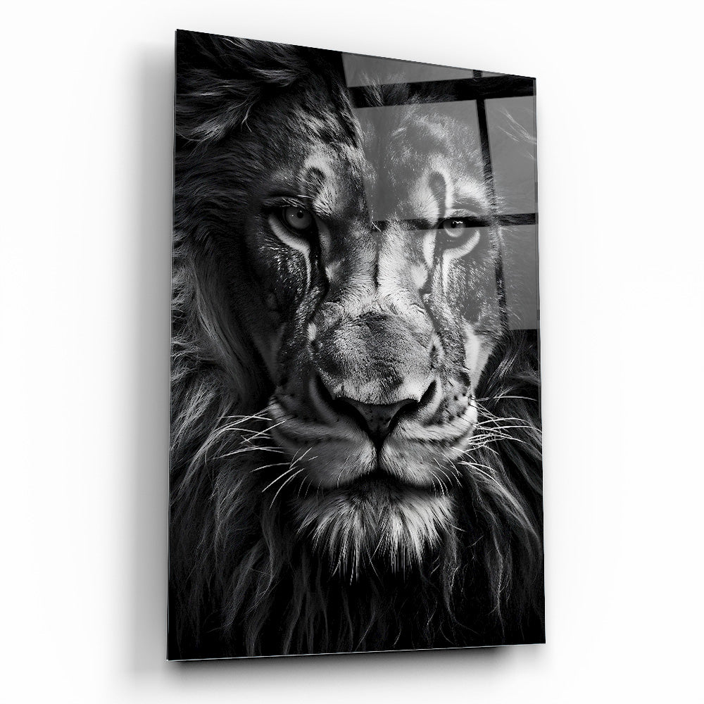 Aslan Cam Tablo