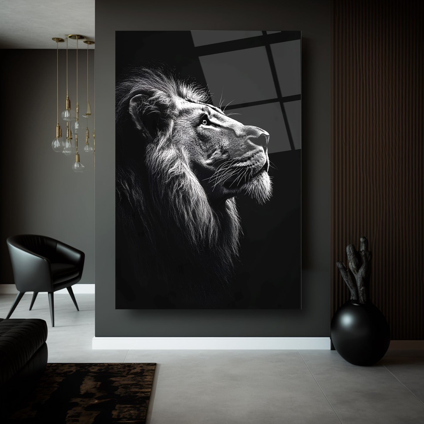 Aslan Cam Tablo