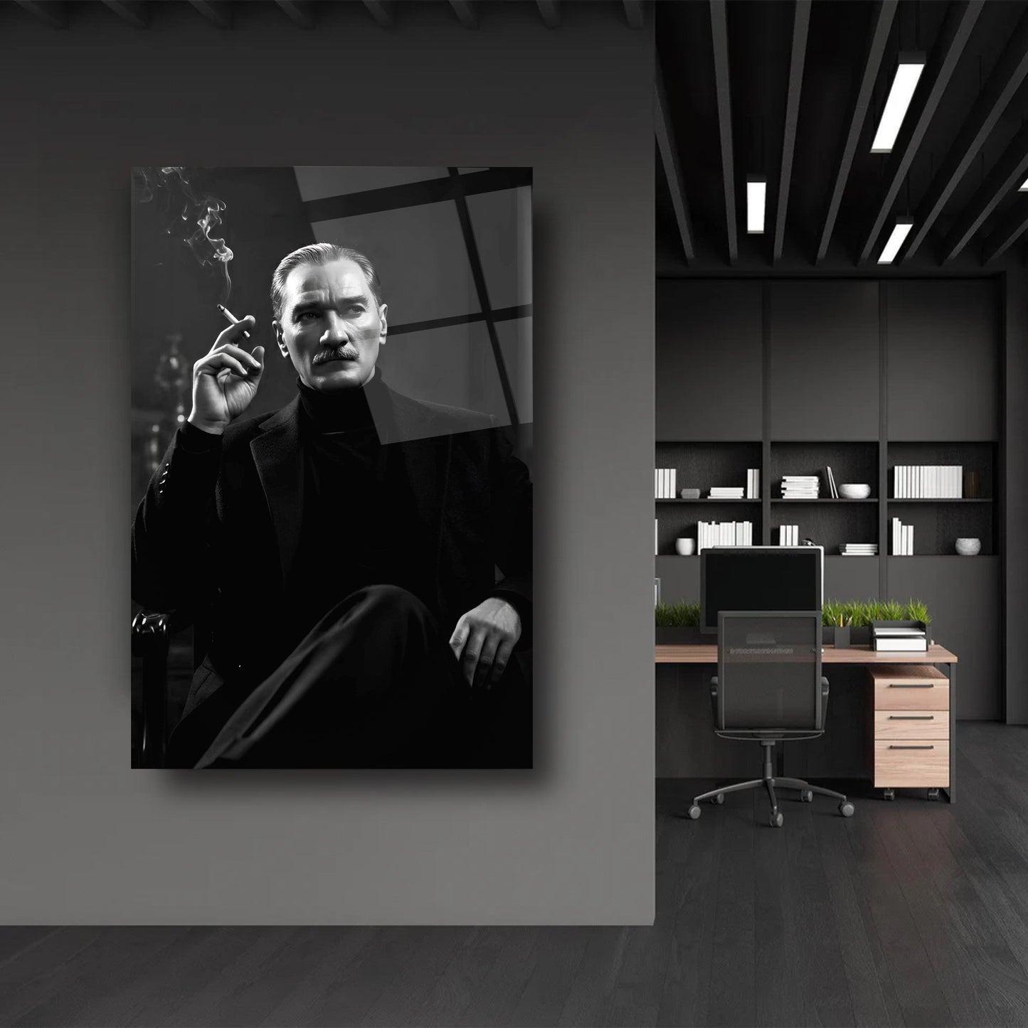Atatürk Cam Tablo