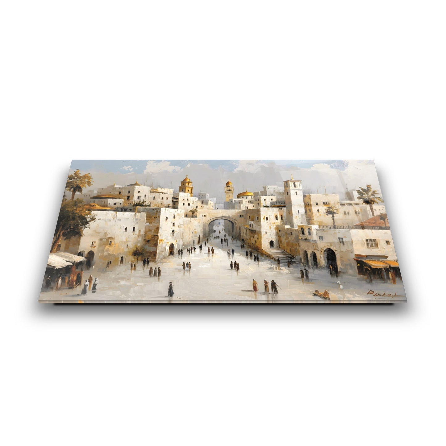 Eski Kudüs Cam Tablo