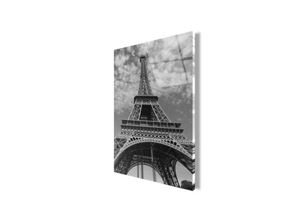Paris Dikey Cam Tablo
