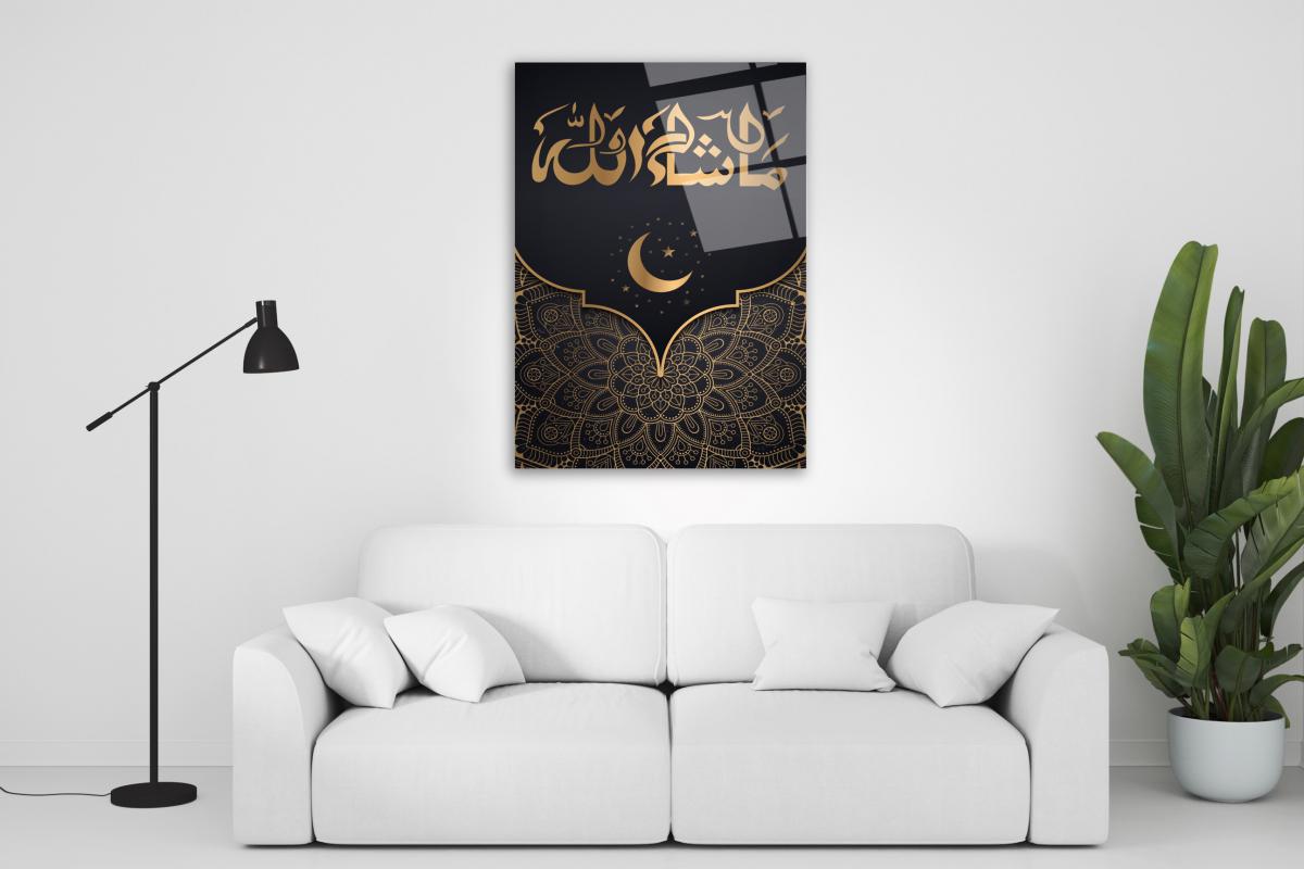 Maşallah Dikey Cam Tablo