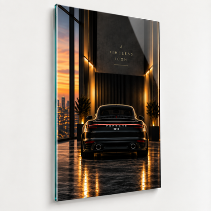 Porsche 911 A Timeless Icon Dikey Cam Tablo