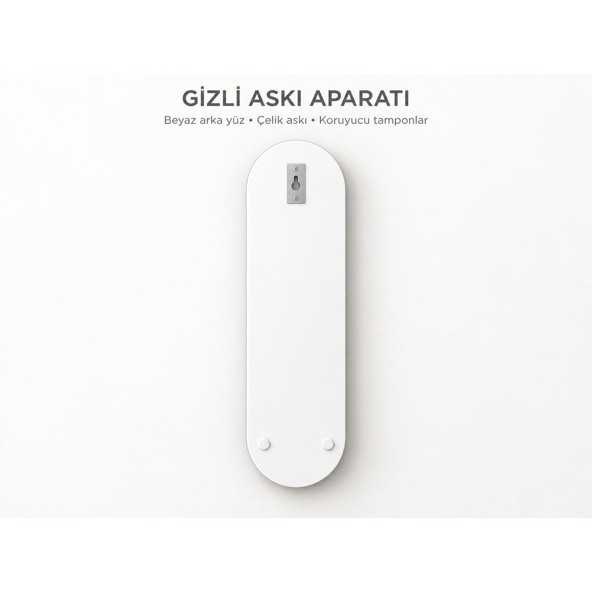 Kişiye Özel Dikey Skate Board Cam Tablo - Arka yüz askı aparatı - revize edilecek