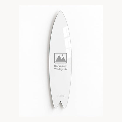 Kişiye Özel Dikey Surf Board Cam Tablo - hero