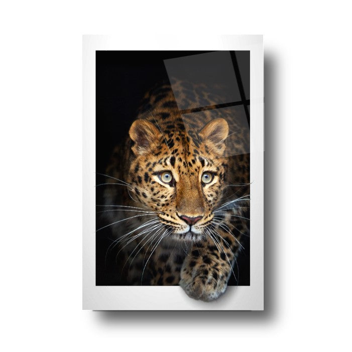 Leopar Dikey Cam Tablo