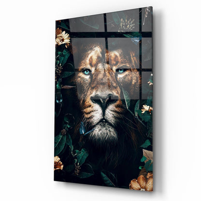 Aslan Dikey Cam Tablo