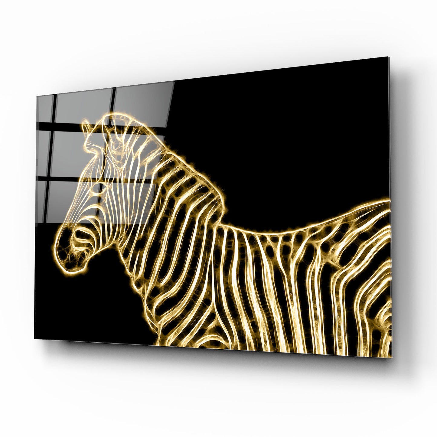 Zebra Yatay Cam Tablo