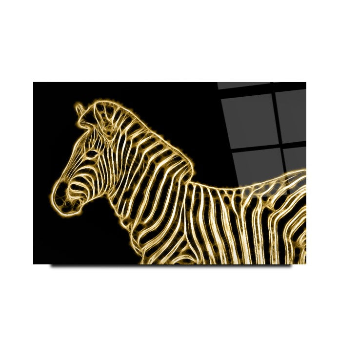 Zebra Yatay Cam Tablo