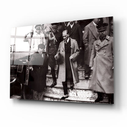 Atatürk Yatay Cam Tablo