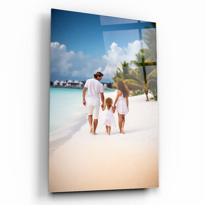 Kişiye Özel Dikey Cam Tablo