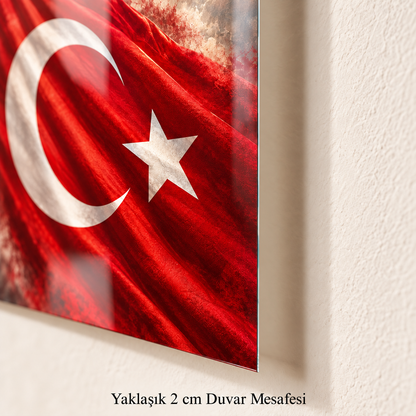 Yaklaşık 2 cm duvar mesafesi