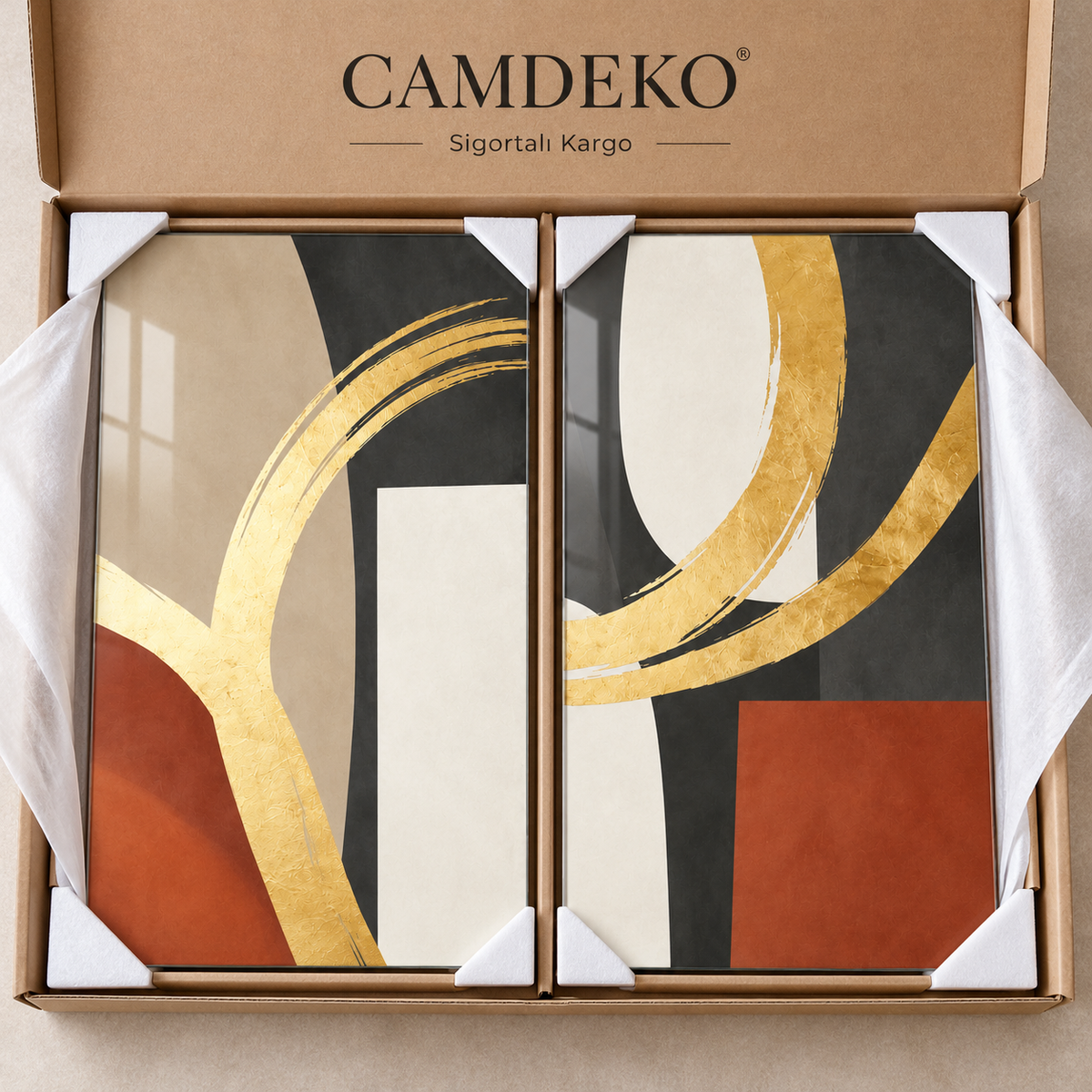 CAMDEKO koruyucu kraft paketleme