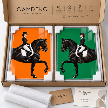 CAMDEKO ikili cam tablo güvenli paketleme ve köşe koruma
