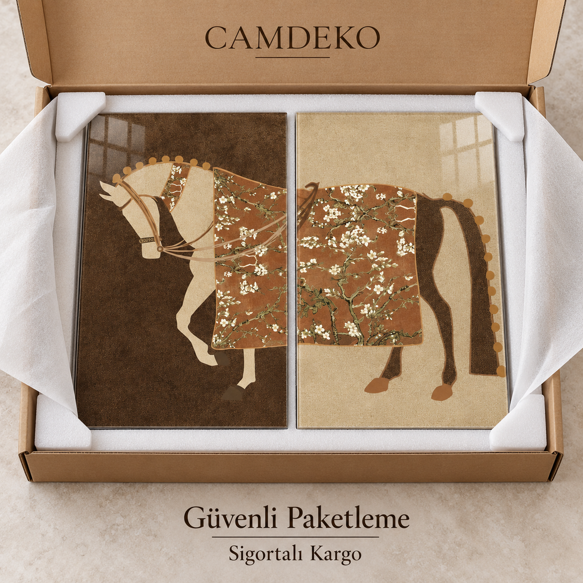 CAMDEKO güvenli kraft paketleme