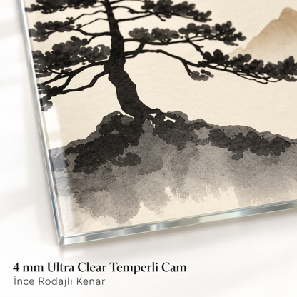 4 mm Ultra Clear ince rodajlı cam kenarı