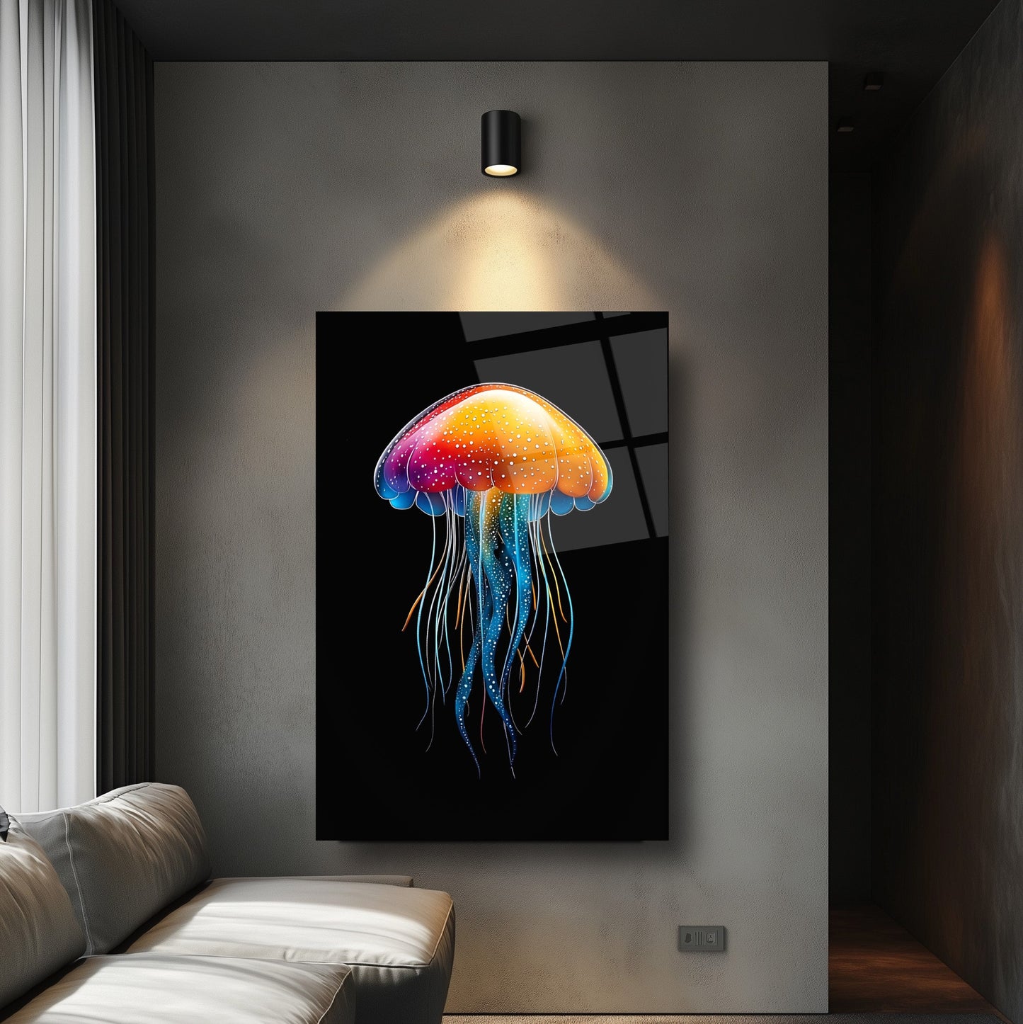 Deniz Anası Cam Tablo