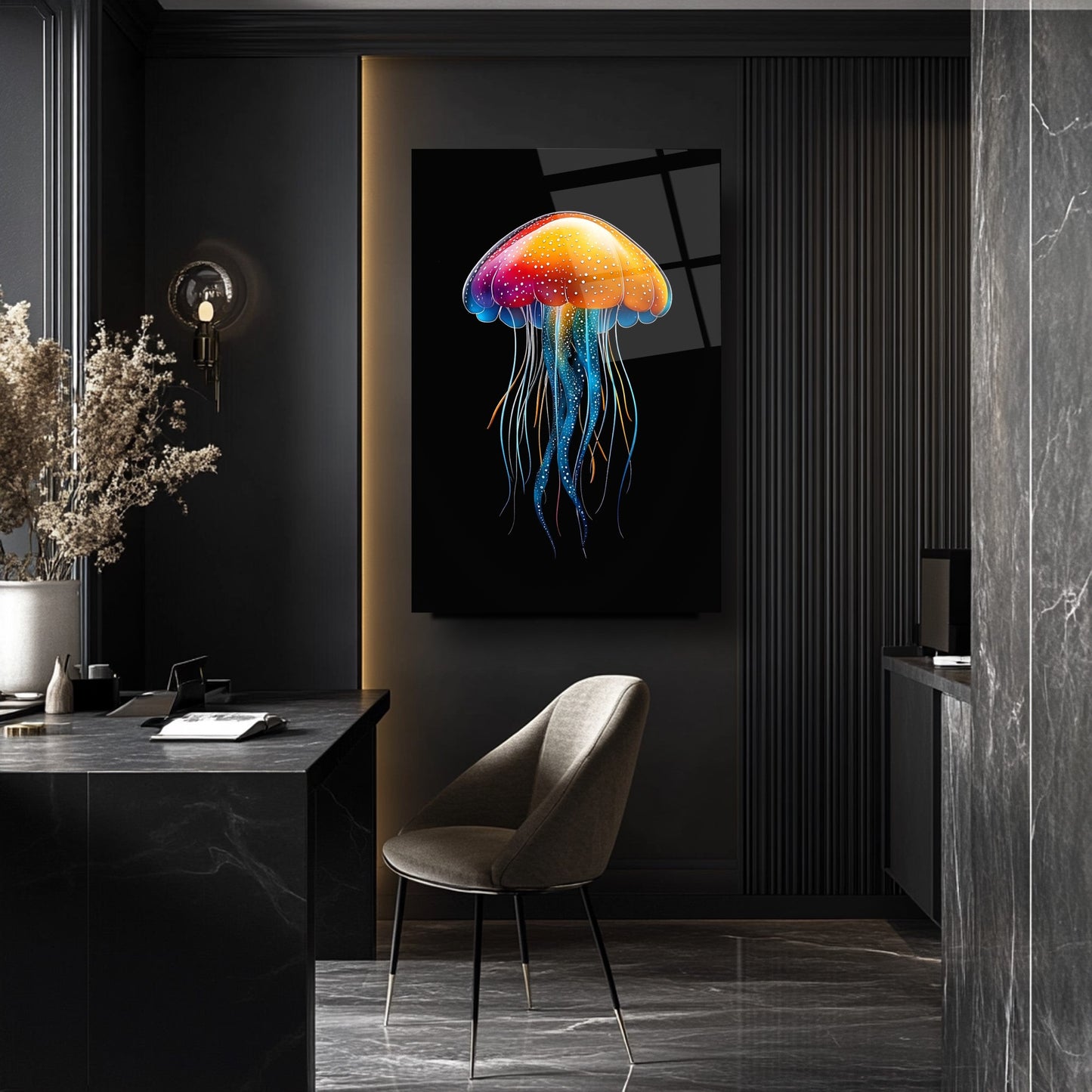 Deniz Anası Cam Tablo