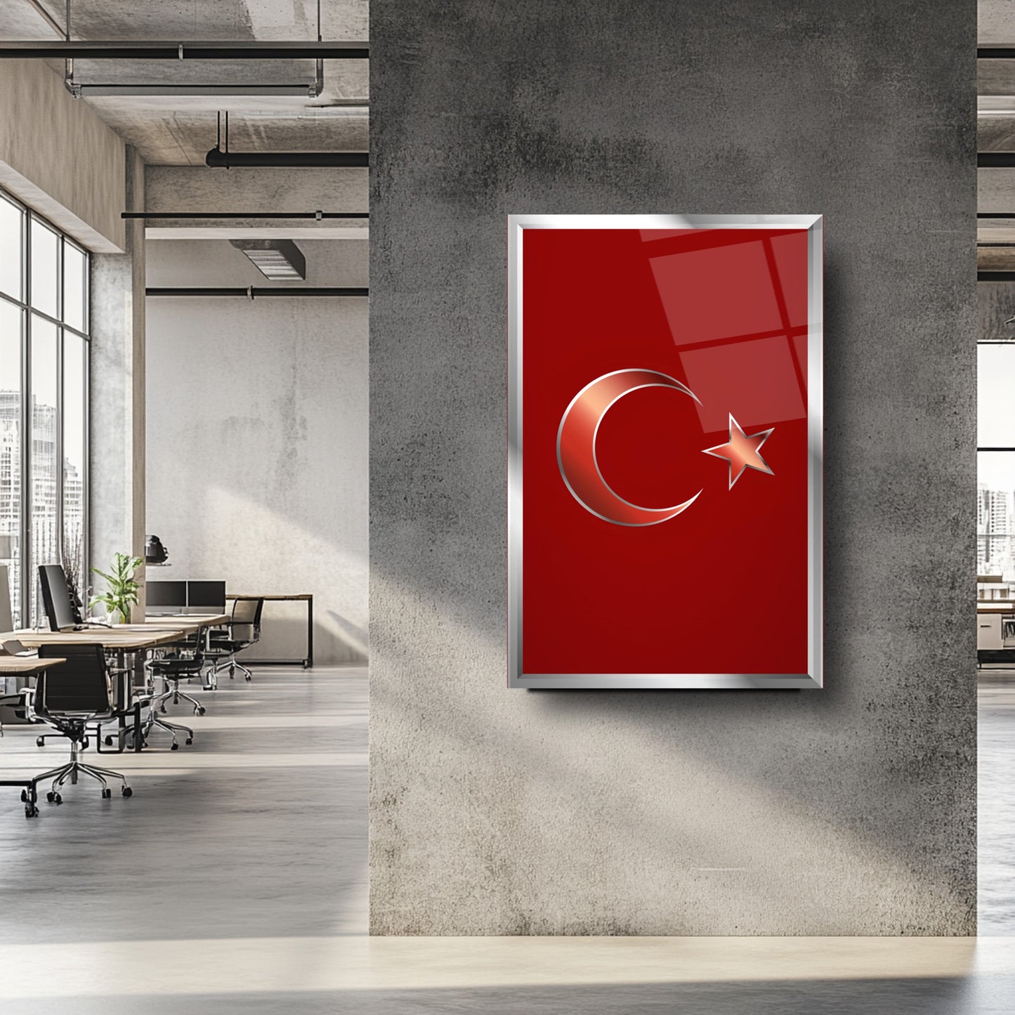 Bayrak Cam Tablo