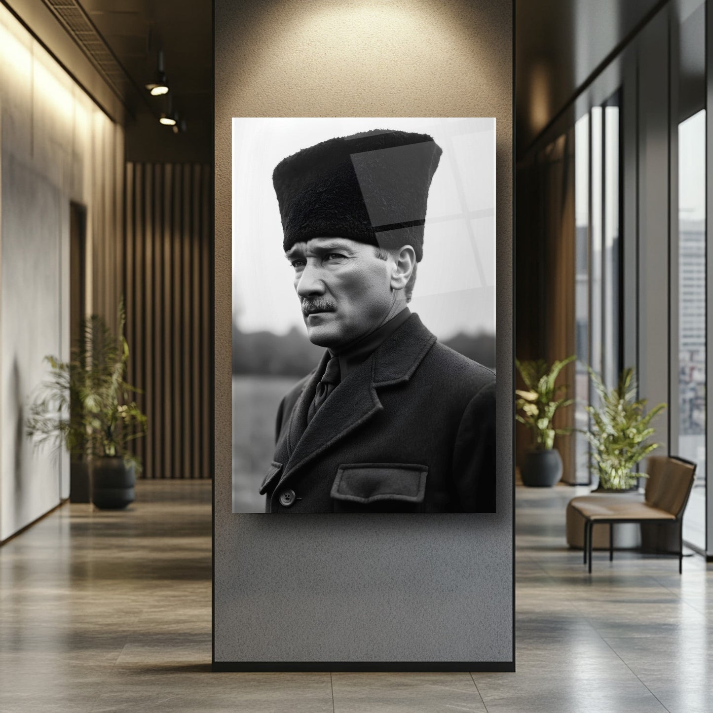 Atatürk Cam Tablo