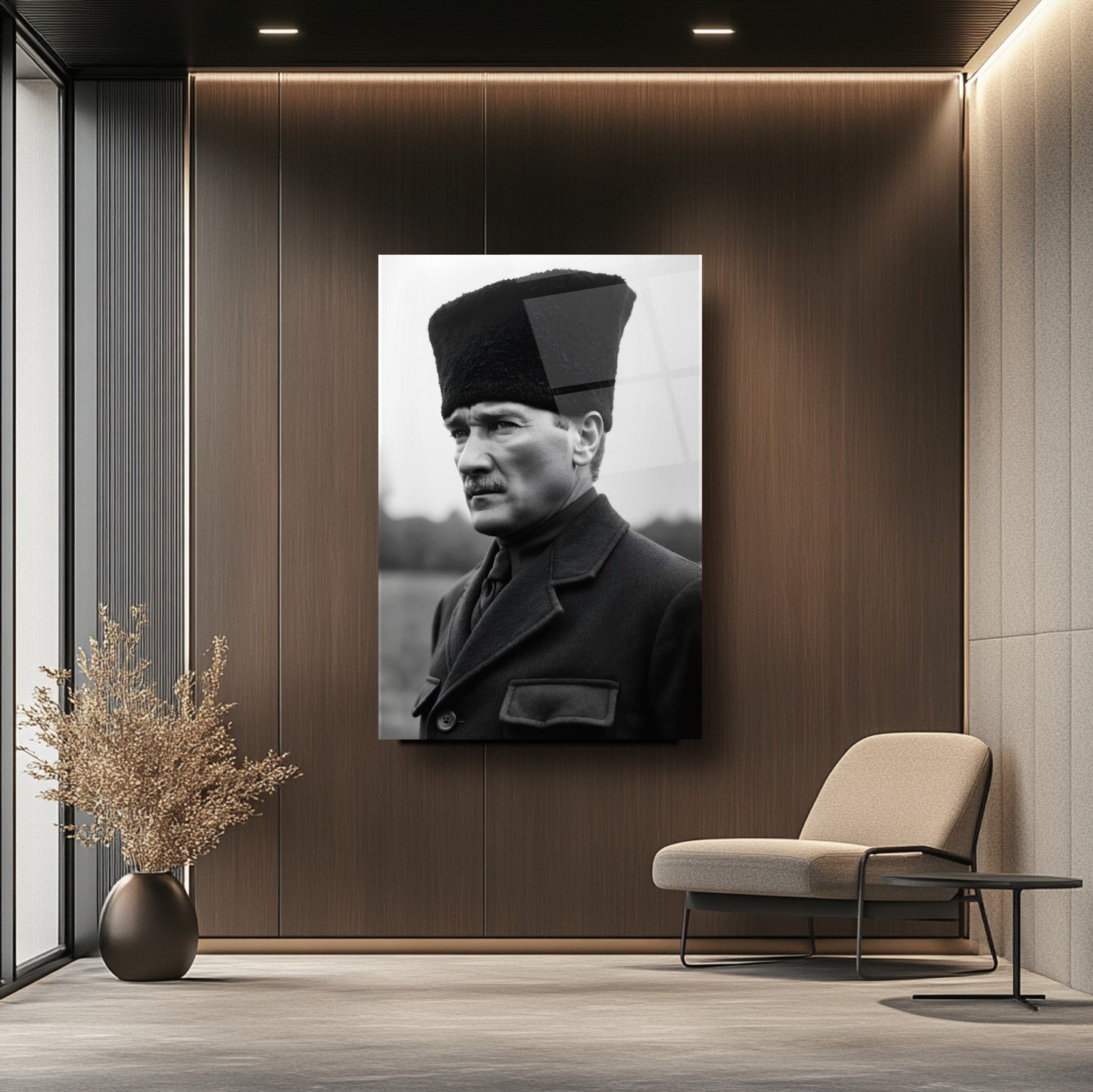 Atatürk Cam Tablo