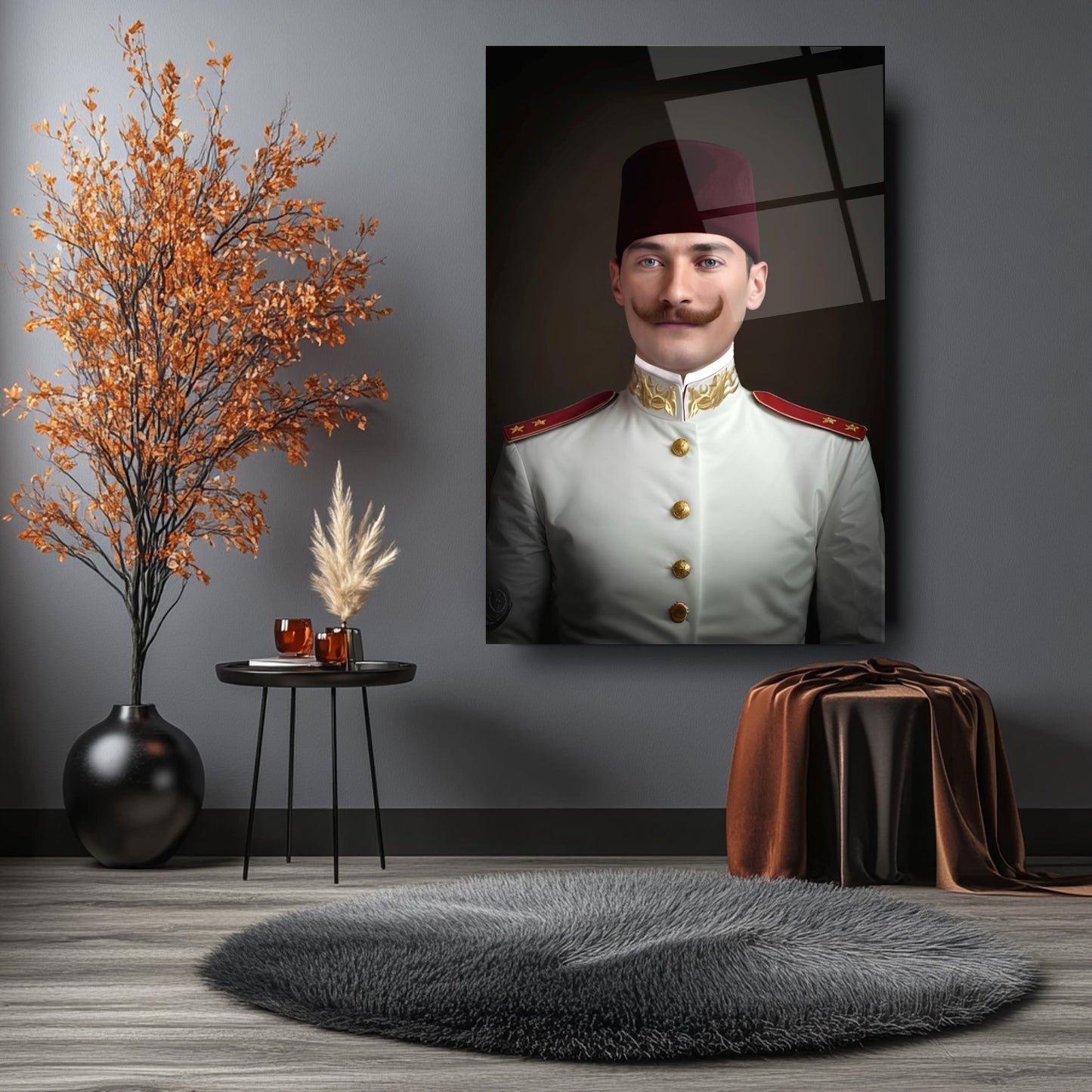 Atatürk Cam Tablo
