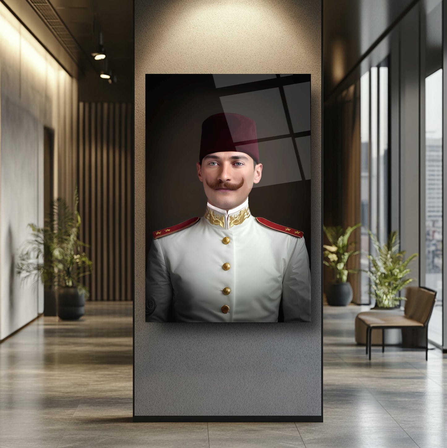 Atatürk Cam Tablo
