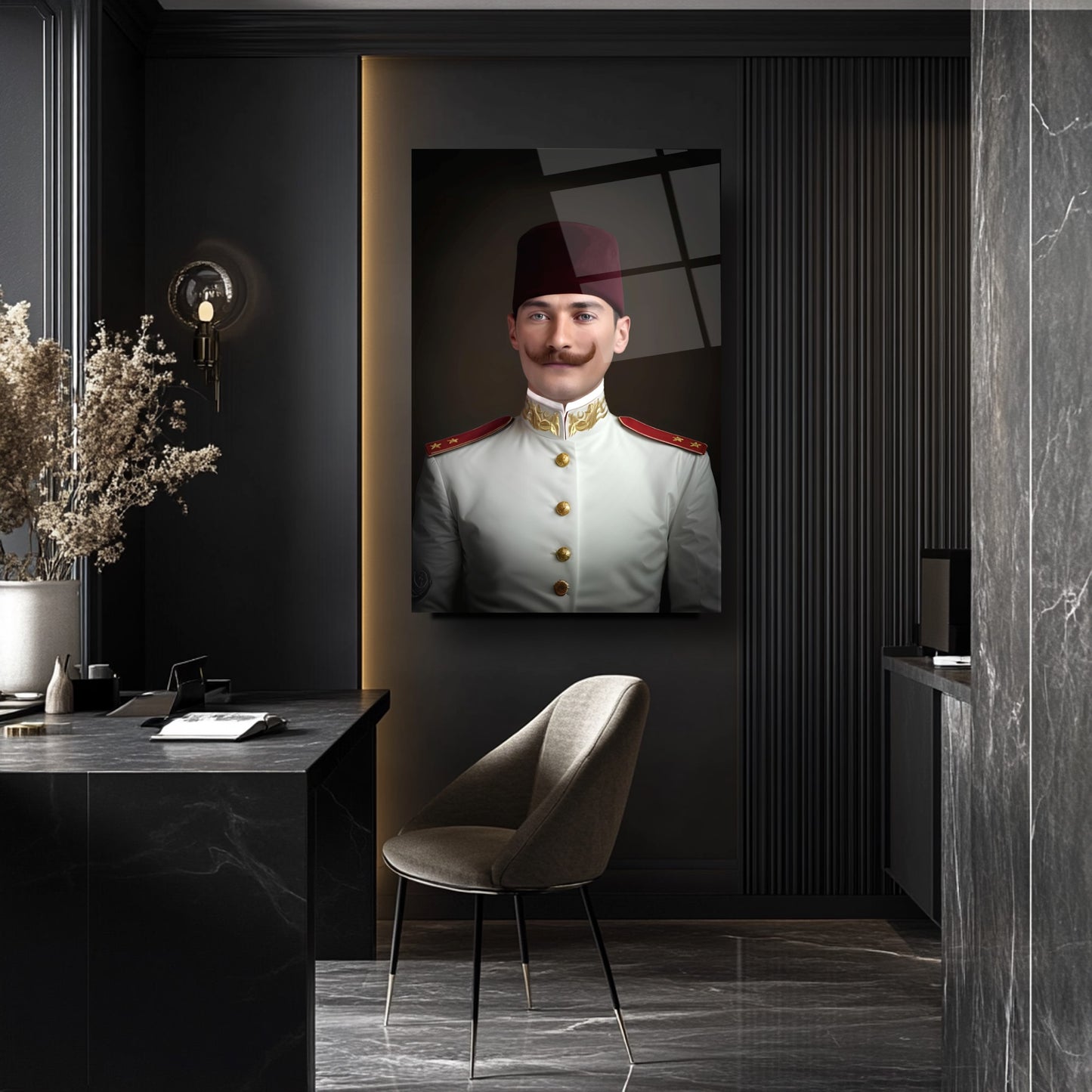 Atatürk Cam Tablo