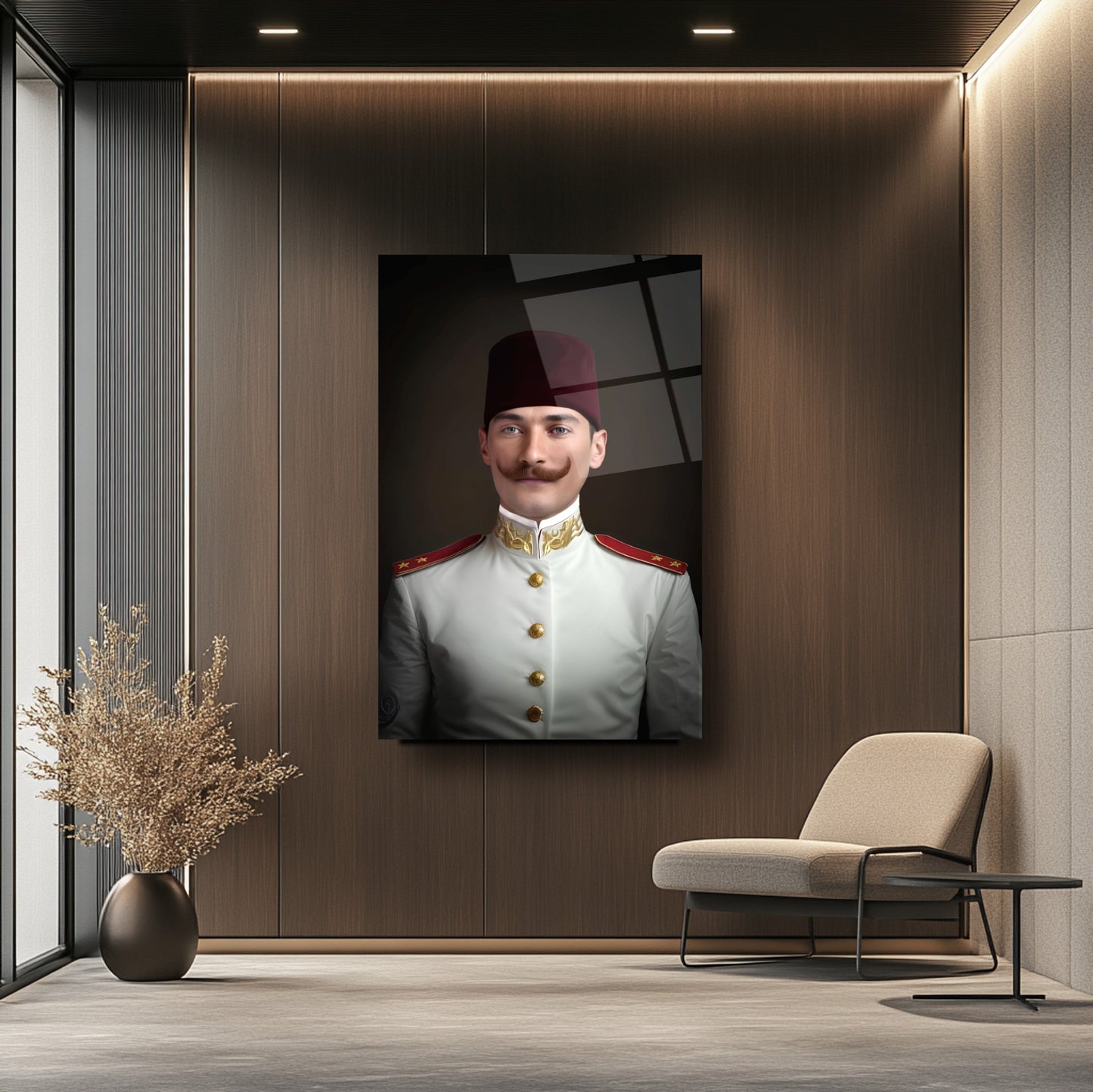 Atatürk Cam Tablo