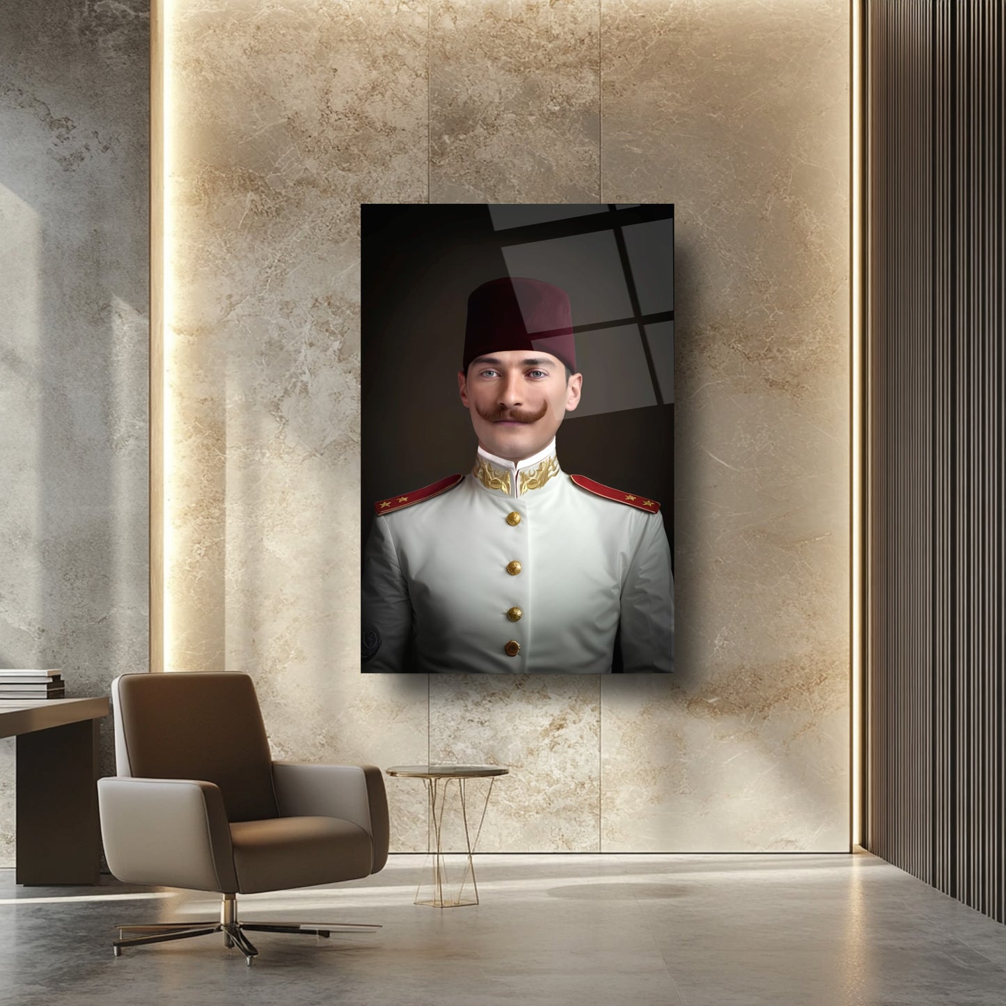 Atatürk Cam Tablo