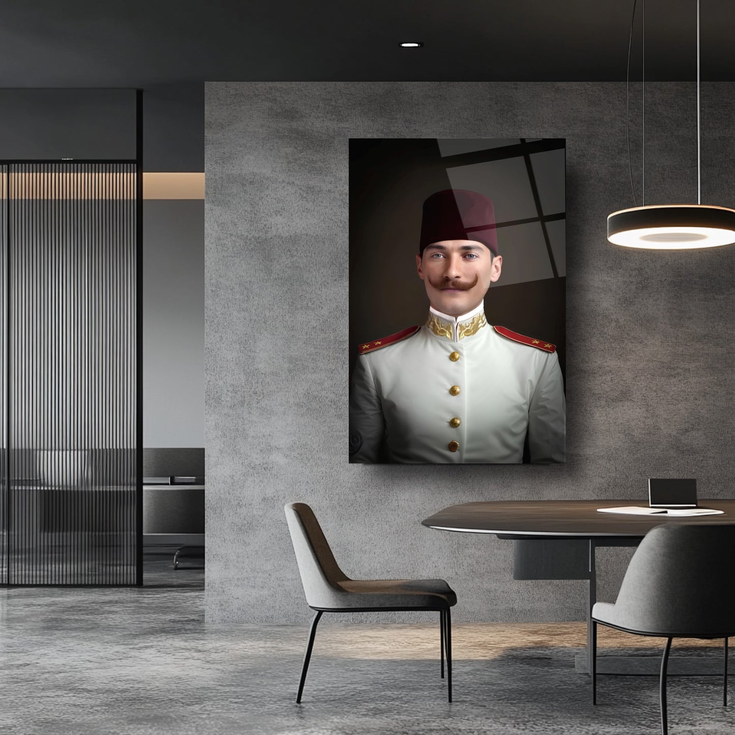 Atatürk Cam Tablo