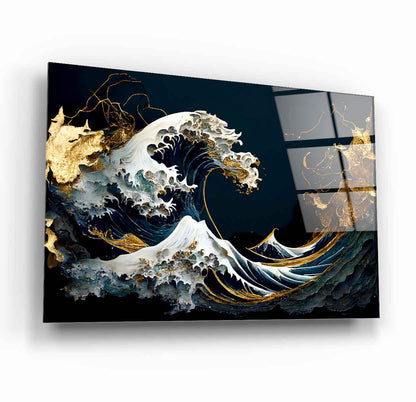 Hokusai The Great Wave off Kanagawa Cam Tablo