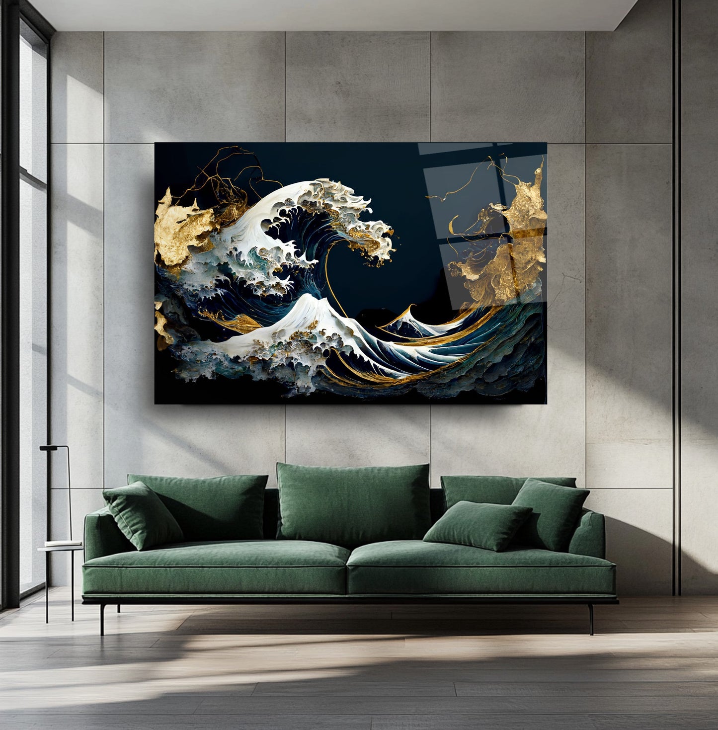 Hokusai The Great Wave off Kanagawa Cam Tablo
