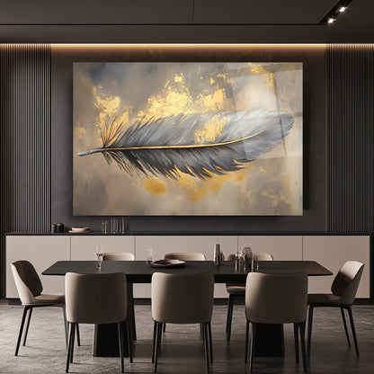 Gold Tüy Cam Tablo
