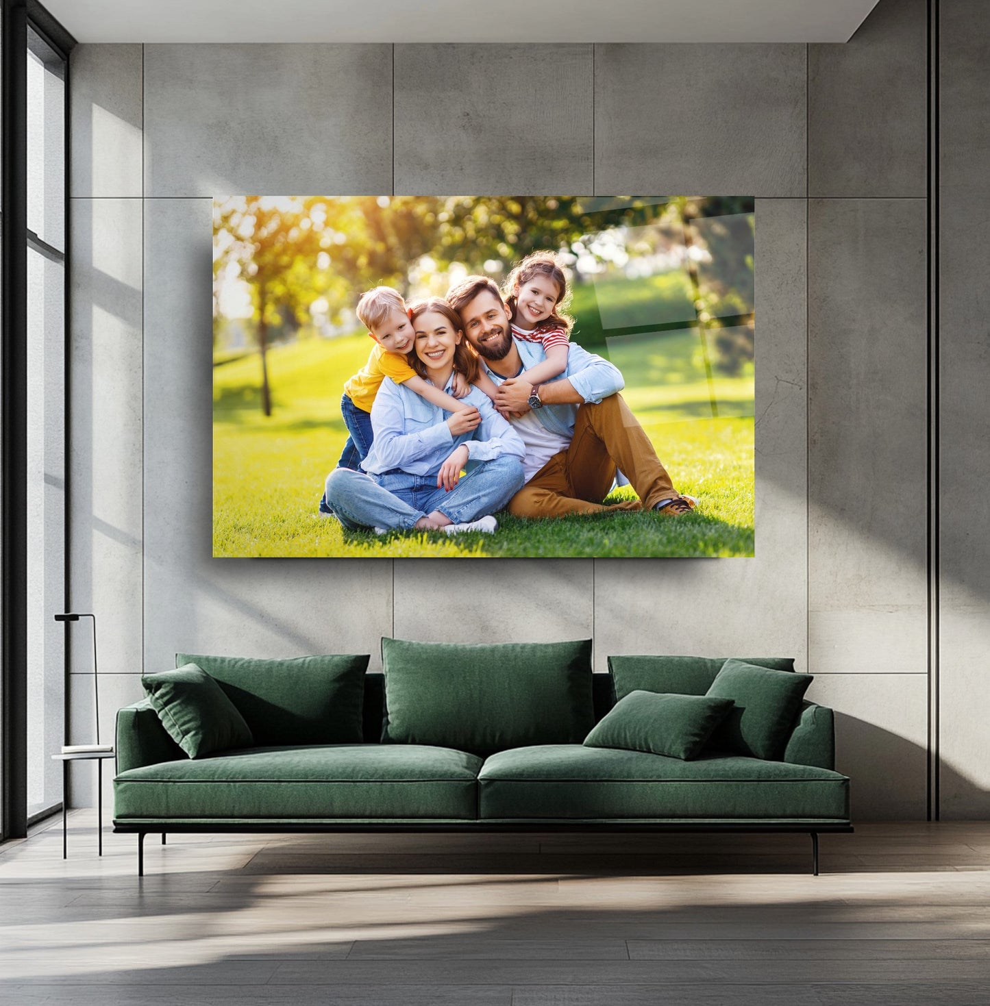 Kişiye Özel Yatay Cam Tablo