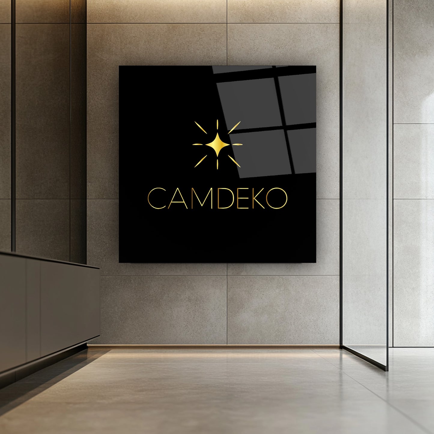 Kişiye Özel Kare Cam Tablo
