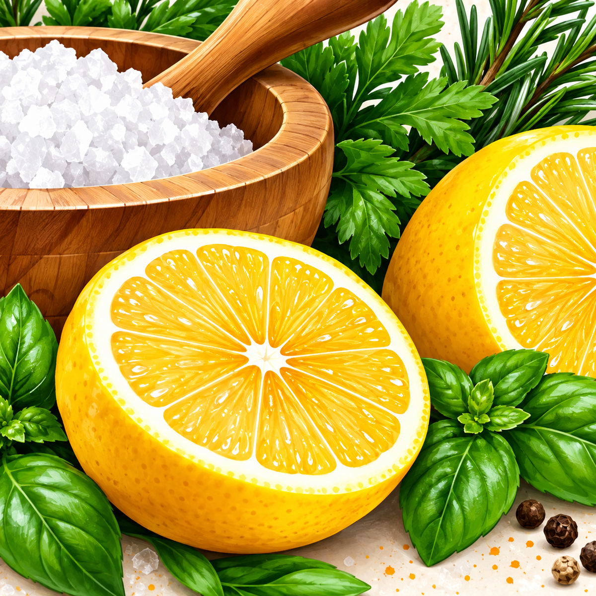 Limon deseninin düz UV baskı detayı