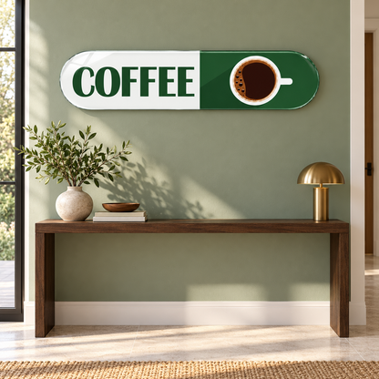 Yeşil Coffee — antre dekorasyonu