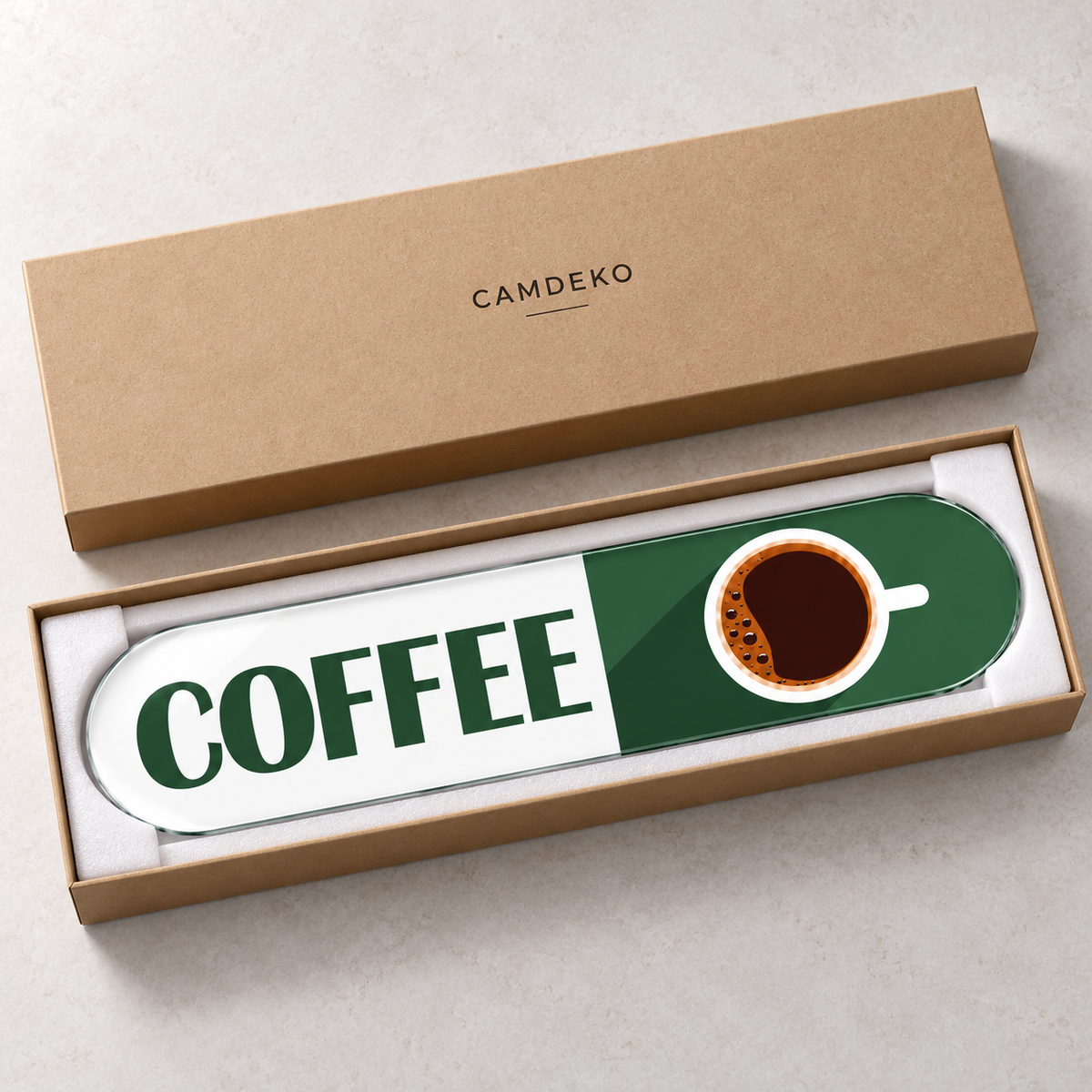 Yeşil Coffee — CAMDEKO koruyucu paketleme