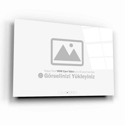 Kişiye Özel Yatay Cam Tablo