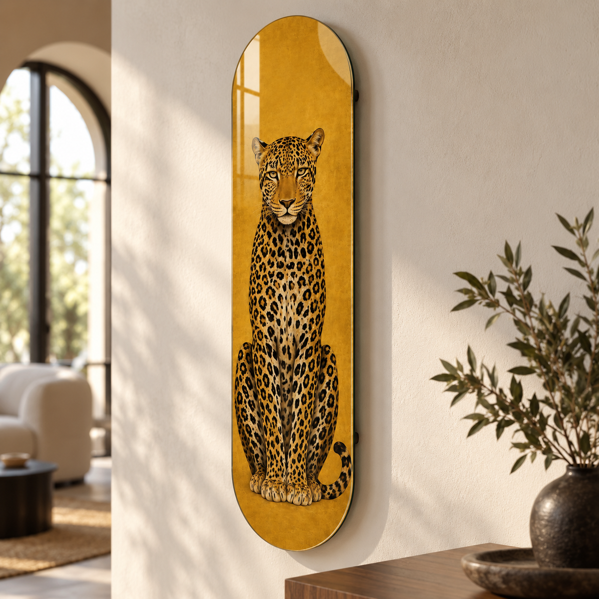 Skate Board cam tablo - yaklaşık 2 cm duvar mesafesi