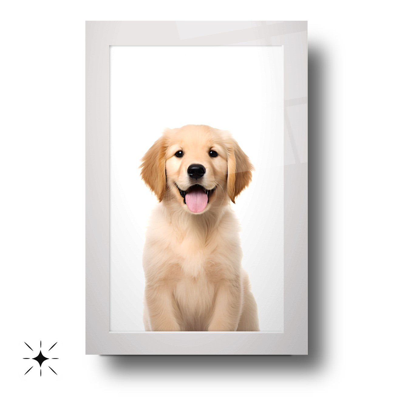Yavru Köpek Çocuk Odası Cam Tablo