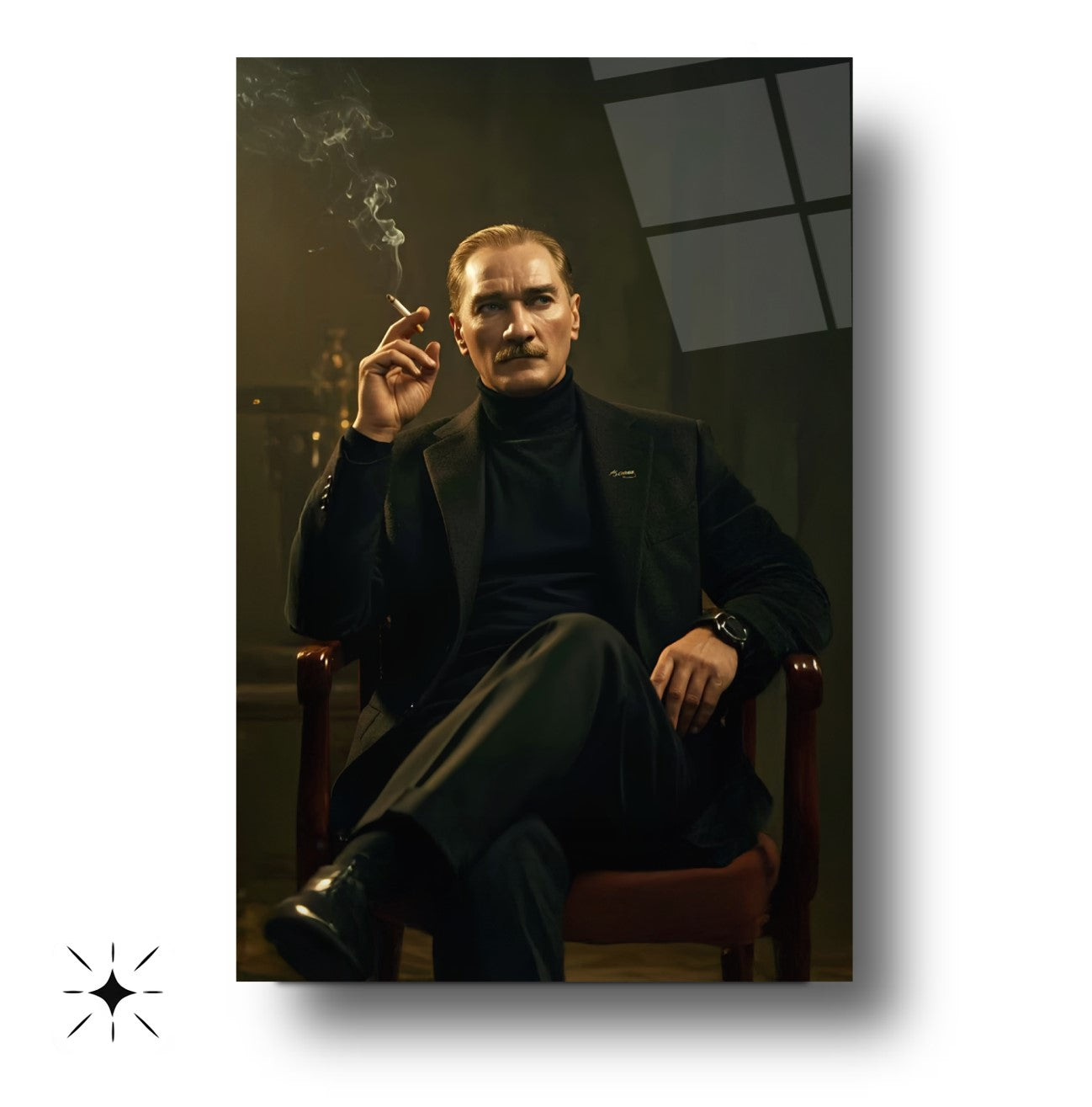 Atatürk Dikey Cam Tablo