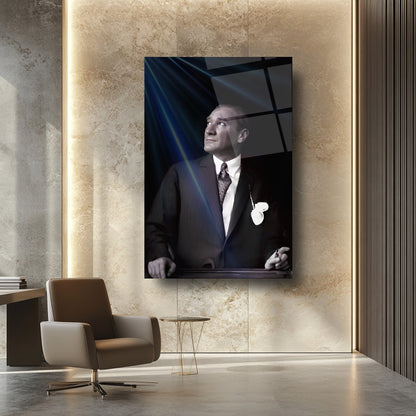 Atatürk Cam Tablo