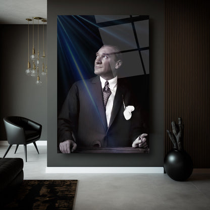 Atatürk Cam Tablo