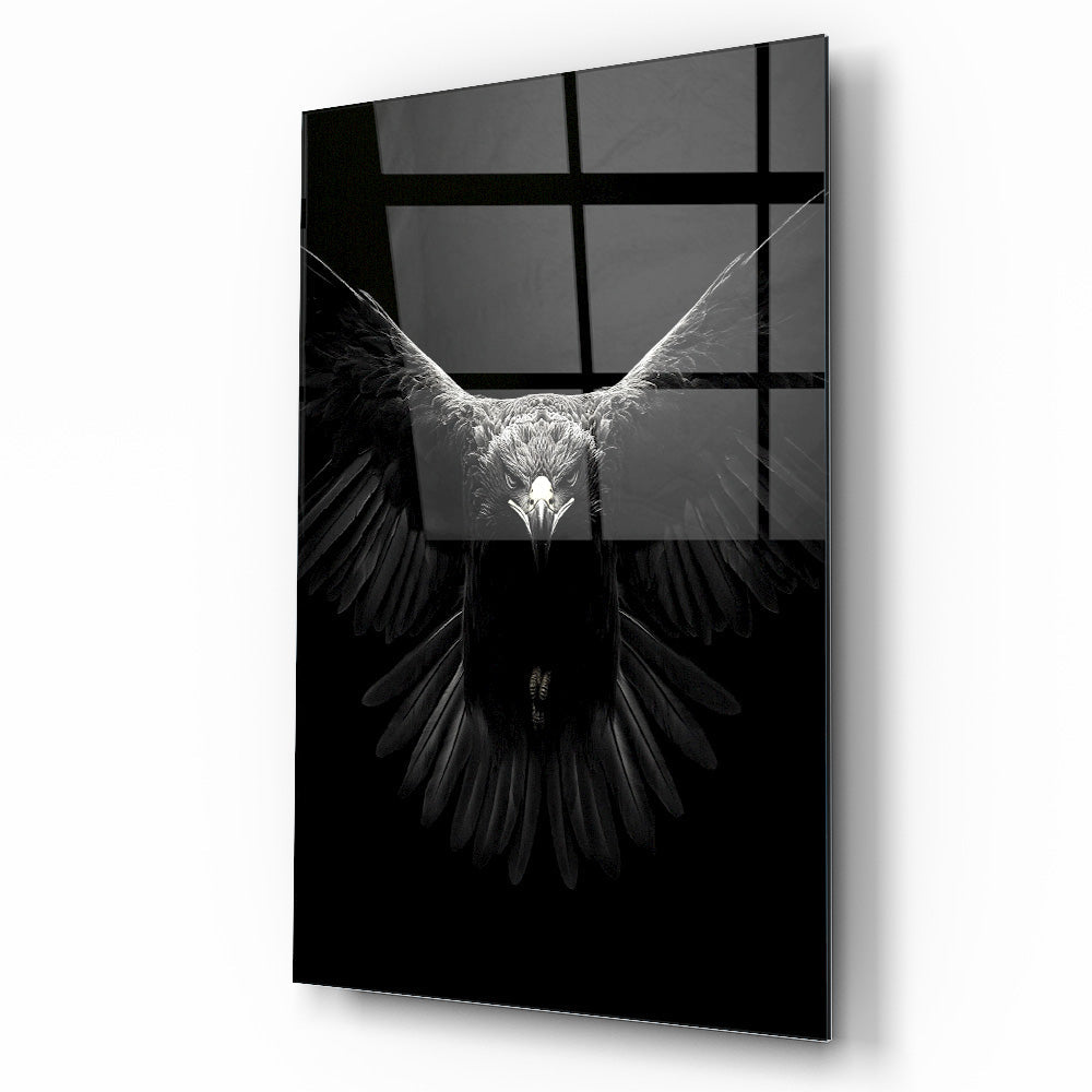 Kara Kartal Cam Tablo