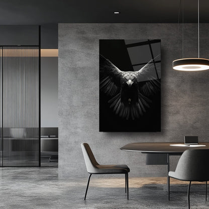 Kara Kartal Cam Tablo